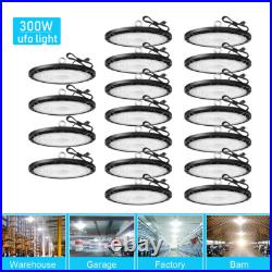 20Pack 300W LED UFO High Bay Light Warehouse Factory Commercial Industrial Light