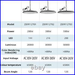 20Pcs 500W UFO Led High Bay Light Commercial Industrial Warehouse Garage Light