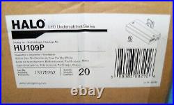 (20) HALO HU109P LED Undercabinet Splice Box Case of 20 NEW