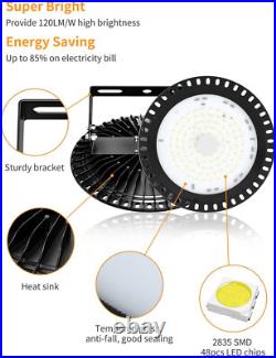 20 Pack 100W UFO Led High Bay Light Factory Warehouse Commercial Light Adjust