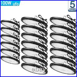 20 Pack 100W UFO Led High Bay Light Industrial Commercial Warehouse Shop Light