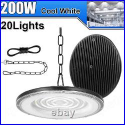 20 Pack 200W UFO Led High Bay Light Factory Warehouse Commercial Led Shop Lights 20 Pack 200W UFO Led High Bay Light Factory Warehouse Commercial Led Shop Lights