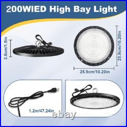 20 Pack 200W UFO Led High Bay Light Industrial Commercial Warehouse Shop Light