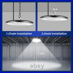 20 Pack 200W UFO Led High Bay Lights Commercial Warehouse Factory Light Fixture