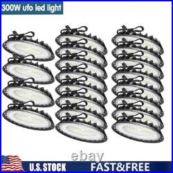 20 Pack 300W Led UFO High Bay Light Warehouse Commercial Industrial Shop Light