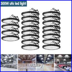 20 Pack 300W UFO LED High Bay Light Industrial Factory Warehouse Shop Commercial