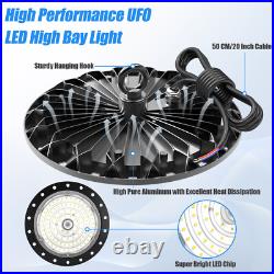 20 Pack 300W UFO LED High Bay Light Shop Industrial Commercial Factory Warehouse