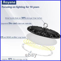 20 Pack 300W UFO LED High Bay Light Shop Industrial Commercial Factory Warehouse