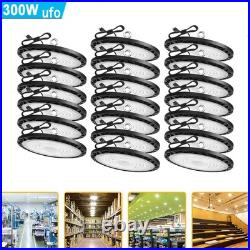 20 Pack 300W UFO Led High Bay Light Commercial Industrial Warehouse Shop Light