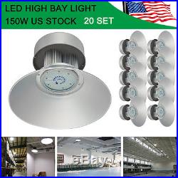 20 Sets 150W LED High Bay Light Lamp Lighting Warehouse Fixture Factory 110V