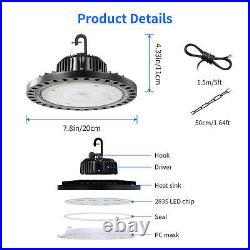 20x 100W UFO LED High Bay Light Factory Warehouse Industrial Commercial Fixtures