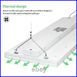 220W 4FT LED High Bay Shop Light Linear Industrial Fixture 26500lm (Daylight)
