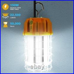 22500LM -150W LED Temporary Work Light Industrial Construction Workshop Lighting