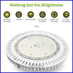 240W Commercial LED High Bay Light UFO Factory Warehouse Industrial Lighting USA