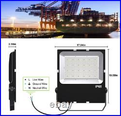 240W LED Flood Light Outdoor Stadium Parking lots Area Light Fixture 5000K IP65