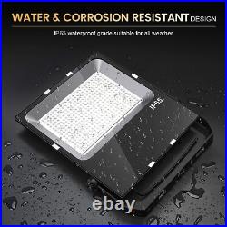 240W LED Flood Light Outdoor Stadium Parking lots Area Light Fixture 5000K IP65