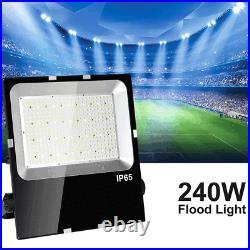 240W LED Flood Light Outdoor Stadium Parking lots Area Light Fixture 5000K IP65 240W LED Flood Light Outdoor Stadium Parking lots Area Light Fixture 5000K IP65