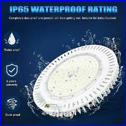240W LED High Bay Light 33600Lm Dimmable Commercial Warehouse Church Shop Lights