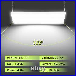 240W LED Linear High Bay Light Commercial Warehouse Shop Light 33,600lm Daylight