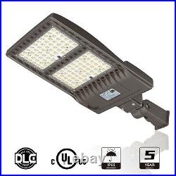 240W LED Shoebox Area Light Commercial Parking Lot Street Lighting 33600Lm IP65
