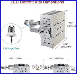 240W LED Shoebox Replacement Kits Light Fixture Commercial Parking Lot Lighting