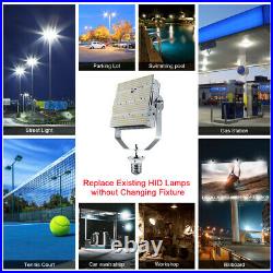 240W LED Shoebox Retrofit Kits Light Commercial Gas Station Parking Lot Fixtures