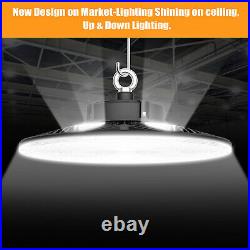 240W LED UFO High Bay Light Warehouse Commercial Shop Lighting 33800LM 120V Plug