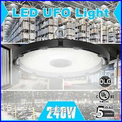 240W LED UFO High Bay Light Warehouse Factory Workshop Basement Industrial Lamp