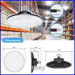 240W LED UFO High Bay Lights Dimmable Warehouse Factory Shop Lighting AC277480V
