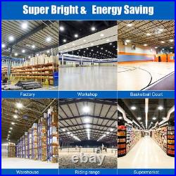240W LED UFO High Bay Lights Dimmable Warehouse Factory Shop Lighting AC277480V