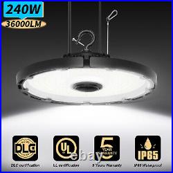 240W Led High Bay Light 5000K Industrial Commercial Warehouse UFO Round Fixtures