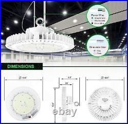 240W UFO High Bay Lights Dimmable 33600LM For Warehouse Workshop Light Fixture