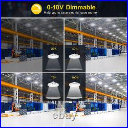240W UFO High Bay Lights Dimmable 33600LM For Warehouse Workshop Light Fixture
