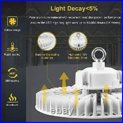 240W UFO LED High Bay Light (400W Metal Halide Replacement) 5000K Daylight UL