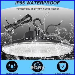 240W UFO LED High Bay Light Industrial Ceiling Fixture Dimmable Lamp 5000K -10pc