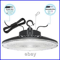 240W UFO LED High Bay Light Industrial Ceiling Fixture Dimmable Lamp 5000K -10pc