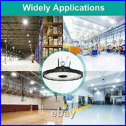 240W UFO LED High Bay Light Warehouse Industrial Work Shop Lighting 5000K UL DLC
