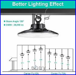 240W UFO LED Shop Lights 5000K 480V High Bay Industrial Lightihng Warehouse Lamp