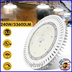 240W UFO Led High Bay Light Factory Warehouse Shop Commercial Lighting Fixture