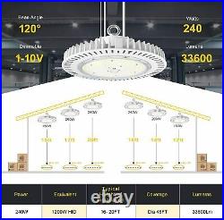 240W UFO Led High Bay Light Factory Warehouse Shop Commercial Lighting Fixture