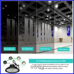 240Watt UFO LED High Bay Light Work Shop Warehouse Lighting 5000K Highbay 2Pack