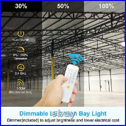 240 Watt UFO Led High Bay Light withRemote Control Commercial Warehouse Shop Light