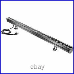 24W LED Wall Washer, 5000K Daylight White, Patio LED Light Bar, 3.2ft/40 120V