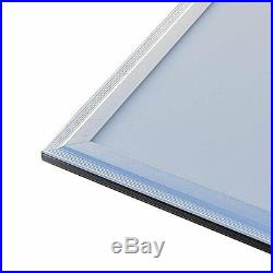 24x24-Inch LED Panel Light 45-Watt Edge-Lit Super Bright Ultra Thin Glare-Free