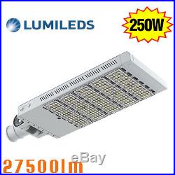 250Watt LED Street Light Fixture IP65 Outdoor Parking Lot Highway Lighting 6000K