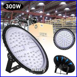 25PACK 300W UFO LED High Bay Light Warehouse Industrial Facory Gym Light 30000LM