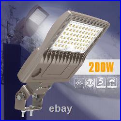 28000LM 200W Outdoor Commercial LED Shoebox light Lights Parking Lot Road Lamp
