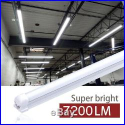 2FT 4FT 8FT T8 LED Tube Light Bulbs 6000K Integrated Shop Light Fixture 2-25PCS