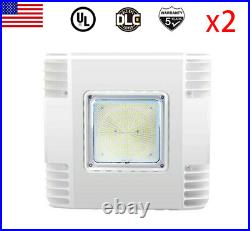 2PACK 150W LED Canopy Light 5700K Gas Station Ceiling Garage Light DLC UL