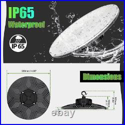 2PACK 240W 3000K 4000K 5000K Commercial High Bay LED Light Fixture Waterproof UL